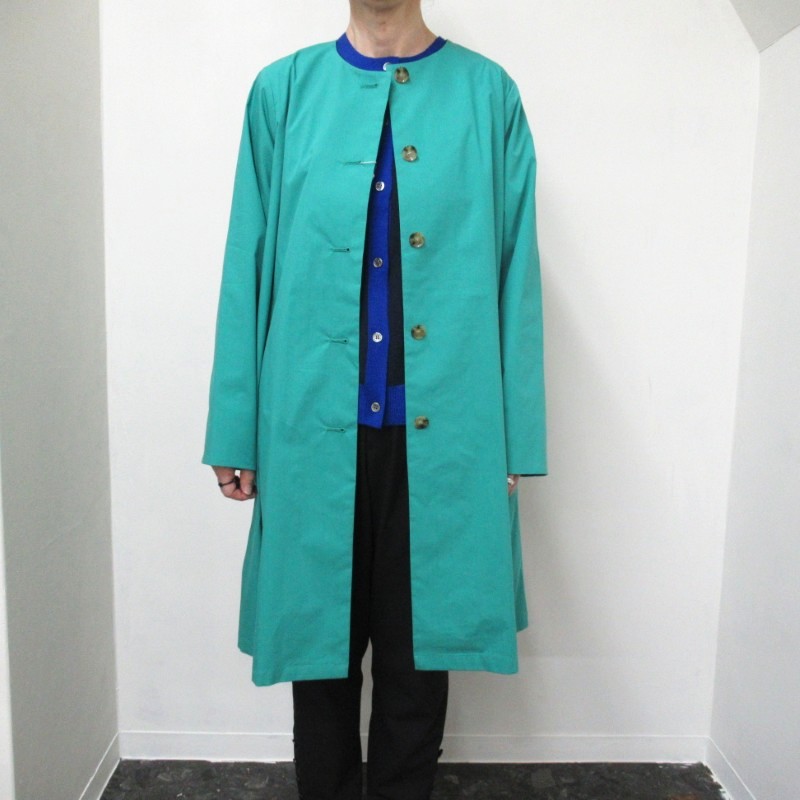 Crespi  裏地リバティロングコート/GR44 【日本製】